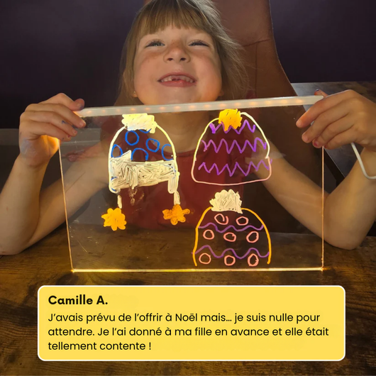LumiBoard – Tablette de dessin lumineuse