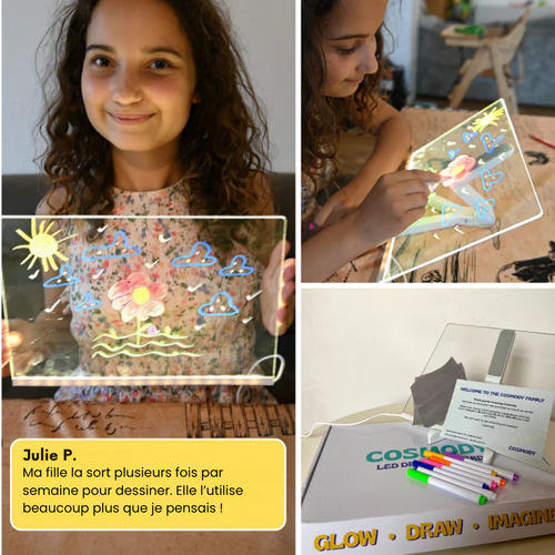 LumiBoard – Tablette de dessin lumineuse