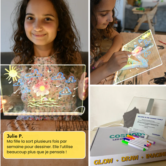 LumiBoard – Tablette de dessin lumineuse